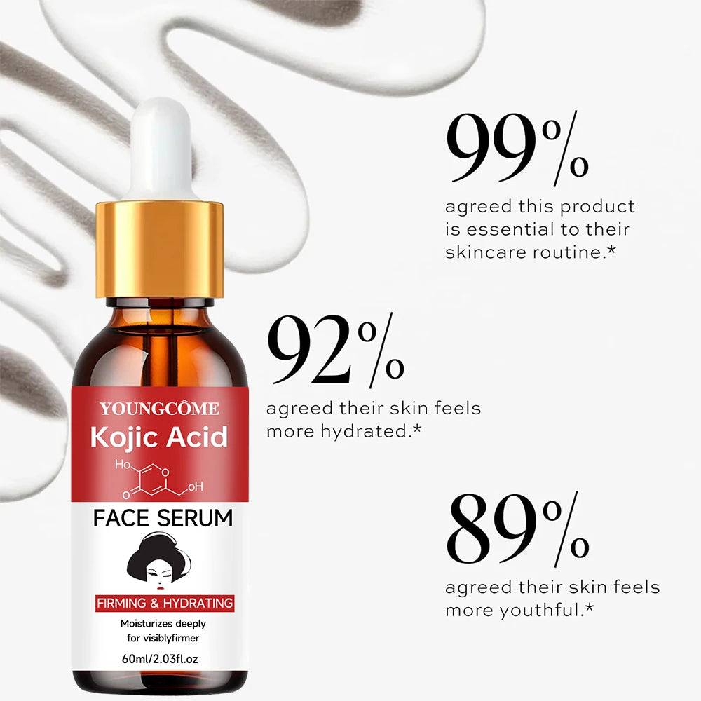 YOUNGCOME Kojic Acid Essence Moisturizing Facial Essence Face Care Skin Care Essence  Anti-Aging Face Serum Skin Care Products