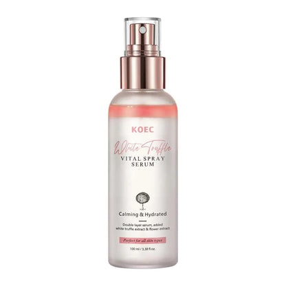 White Truffle Spray Essence Hydrating Face Mist & Setting Spray Moisturizing Water Mist Serum Natural Glow Deeply Nourishing