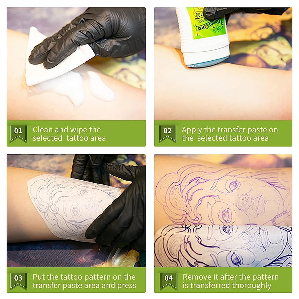 Tattoo Transfer Paper And Tattoo Transfer Cream Gel Tattoo Stencil Paper Copy Pape Tattoo Transfer Soap Tattoo Accessories