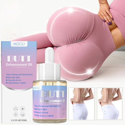 Sexy Butt-Lifting Essential Oil Jasmine Lifting Firming Skin Increase Hips Improve Sagging Body Massage Private Care Up 32ml