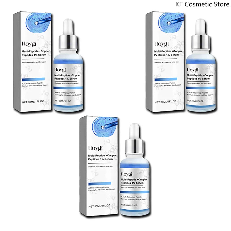 Multi-Peptide +Copper Peptides 1% Serum Firming Lifting Fade Fine Lines Anti Aging Wrinkles Moisturizing Face Skin Care Korea