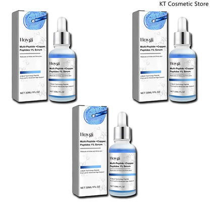 Multi-Peptide +Copper Peptides 1% Serum Firming Lifting Fade Fine Lines Anti Aging Wrinkles Moisturizing Face Skin Care Korea