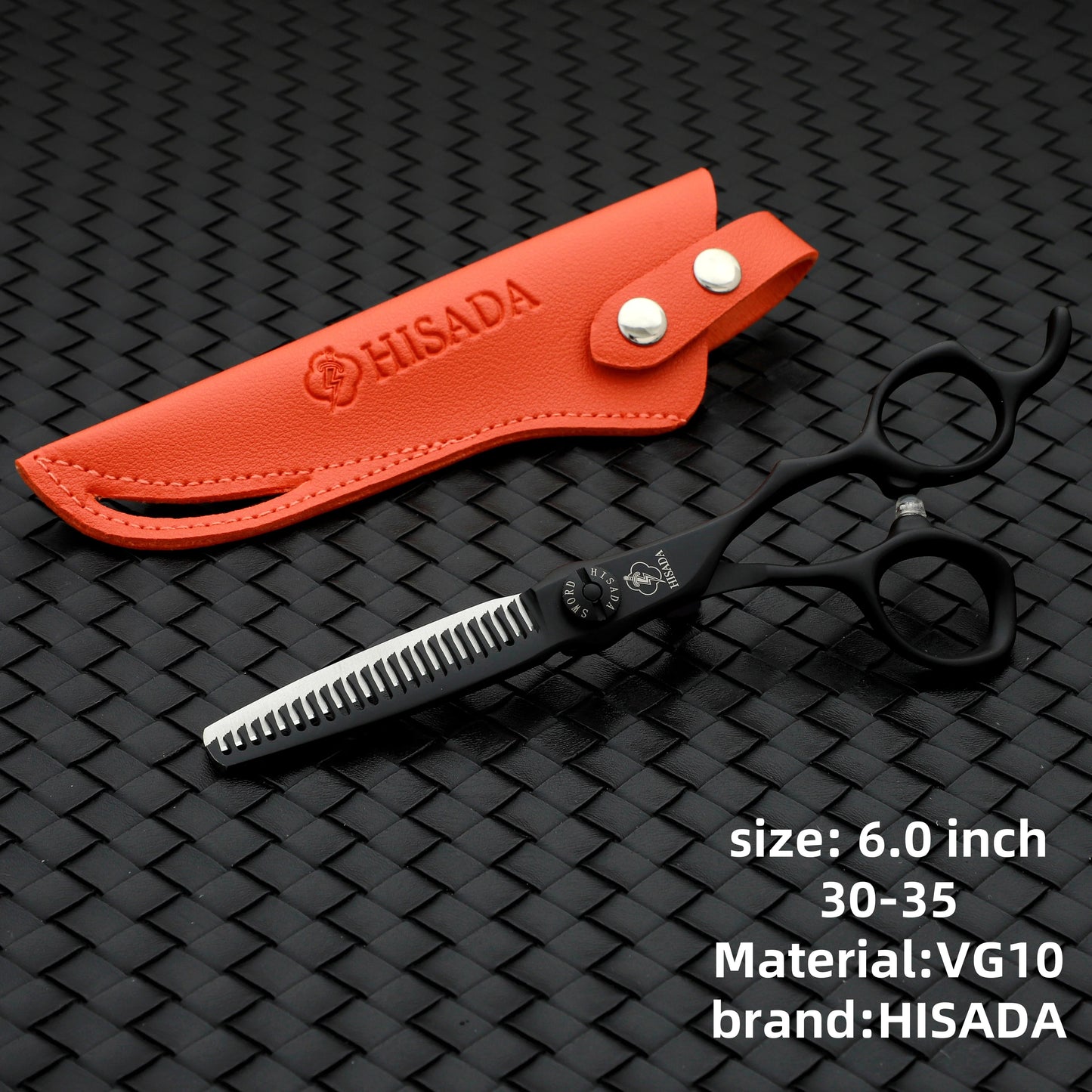 HISADAHairdressing scissors 6.2 6.7 7.0 inch Hair scissors VG10 Steel High-end Barber scissors advanced Hairdressing scissors