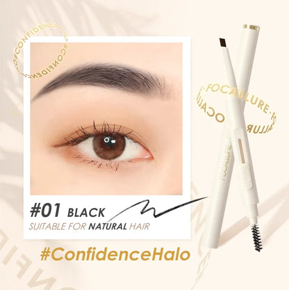 FOCALLURE Wholesale Eyebrow Pen Super Waterproof Long-lasting Natural Eye Brow Makeup Black Brown Eyebrow Sliding Tattoo Pencil