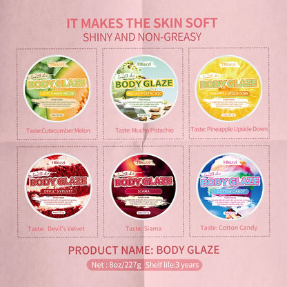 The Dreamy Body Glaze series offers body care, moisturizing, long-lasting fragrance, and a smooth, silky finish.