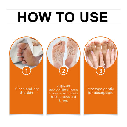 Honey Foot Care Cream Stick Nourishing Balm for Dry Cracked Feet Heel Exfoliation Softening Skin Ultra-Hydrating Hand Foot Balm