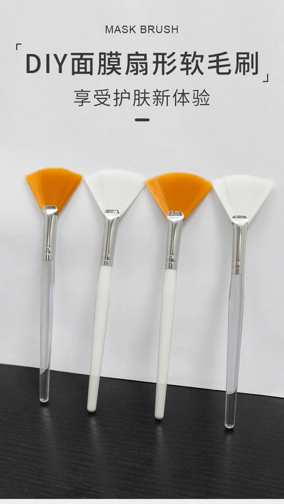 3-10pcs Practical Facial Brushes DIY Face Mask Brush Set Soft Fan Makeup Brushes Cosmetics Tools for Women Beauty Makeup Brushes