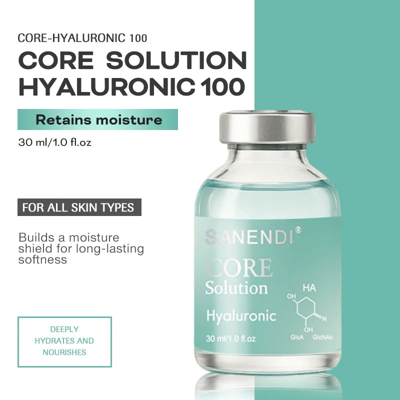 Sanendi CORE Vitamin K Hyaluronic Acid Stem Cells Dr.Pen Serum for Facial Peptide Skinbooster Repair Lines Fade
