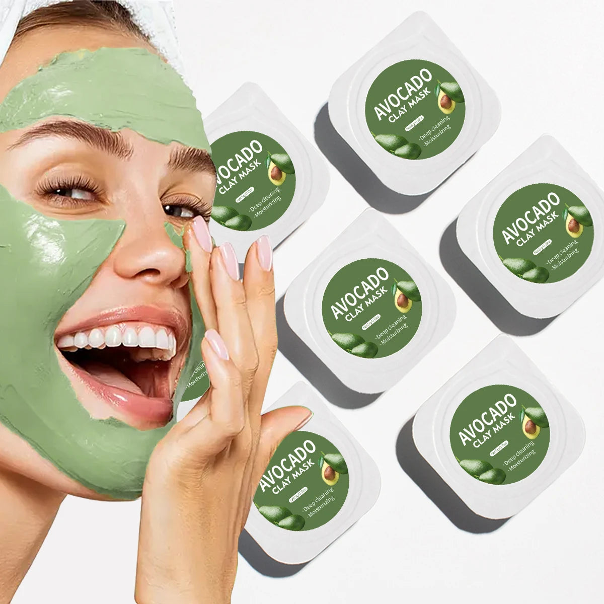 A variety of mud masks to deeply hydrate the face, moisturize and nourish the skin, making it smoother and more supple