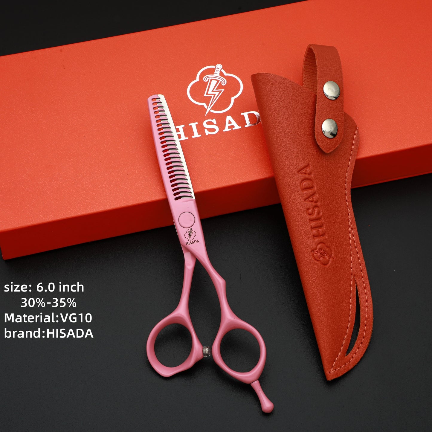 HISADA tijeras barbero profesional 6.2/6.7 inch friseur zubehör VG10 Material hair scissors Professional scissors