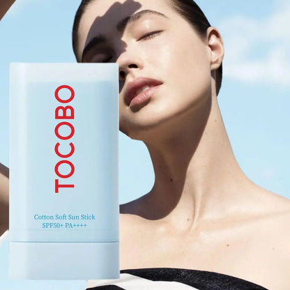 Sunscreen Refreshing Moisturizing Natural Concealer Anti-ultraviolet Cotton Protection Stick Easy Carry Brighten Skin Makeup