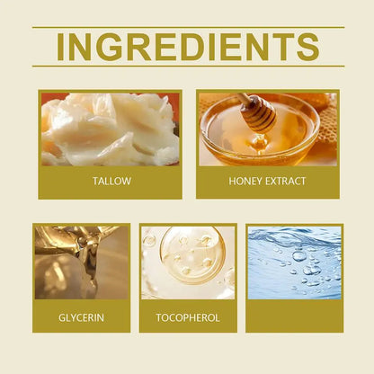 60g WoodSleep Tallow Honey Balm Moisturizing Cream  With Grass Fed Beef Tallow Nourishing gentle care for the skin