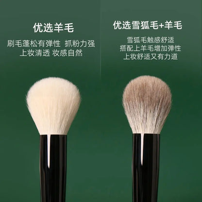 Anti-aging M71 Round Head Blush High-gloss Brush Wool Snow Fox Fur Soft Blush Brush makeup brushes & tools Brush