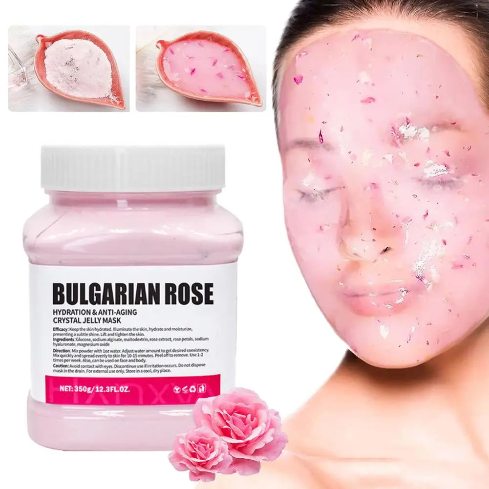 Gold Crystal Jelly Mask Powder Hydrating Brightening Moisturizing Facial Treatment Glowing Skin Care Product