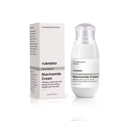 Niacinamide face cream, minimizes pores, moisturizes, suitable for oily skin, effectively hydrates.