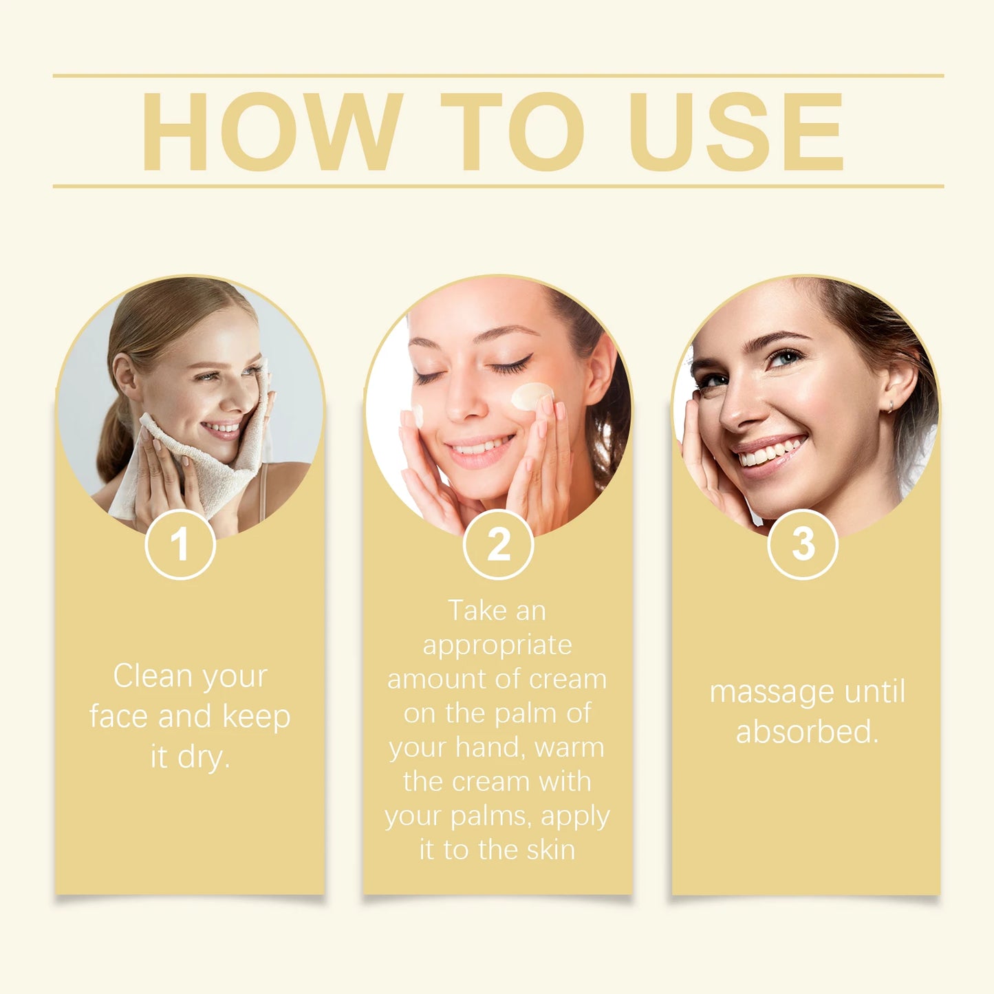 Lasting Wrinkle Remover Tallow Cream Soothing Facial Skin Firming Increase Facial Elasticity Nourishing Smooth Skin Care