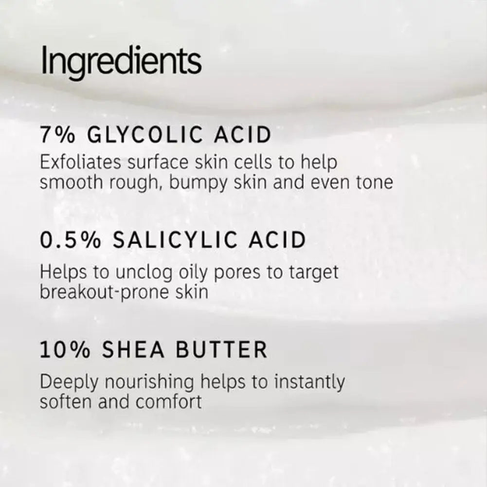 Korean Gentle Deep Cleansing Exfoliating Gel - Remove Blackhead Shrink Pores Whiten Moisturizing Daily Facial Skincare