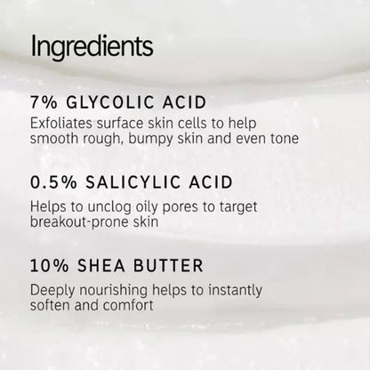 Korean Gentle Deep Cleansing Exfoliating Gel - Remove Blackhead Shrink Pores Whiten Moisturizing Daily Facial Skincare