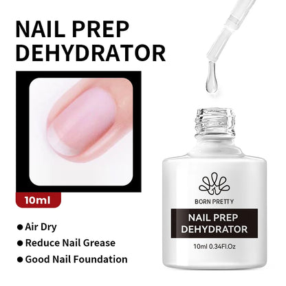 BORN PRETTY 10ml Nude Pink Gel Nail Polish Varnis Semi Permanent Nail Gel Varnish Soak Off UV Gel for Valentine's Day Gift Nails