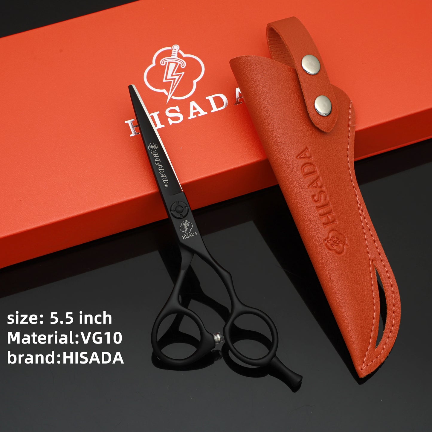 HISADA tijeras barbero profesional 6.2/6.7 inch friseur zubehör VG10 Material hair scissors Professional scissors