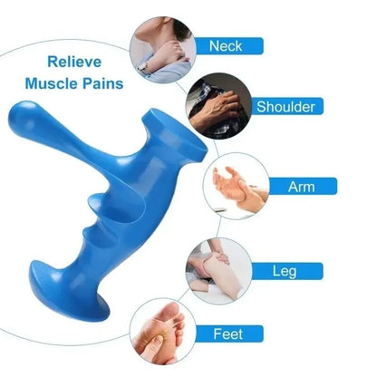 Handheld Massage Tools Thumb Saver Massages Finger Pressure Press Trigger Point Manual Massager Full Body Stress Deepest Relief