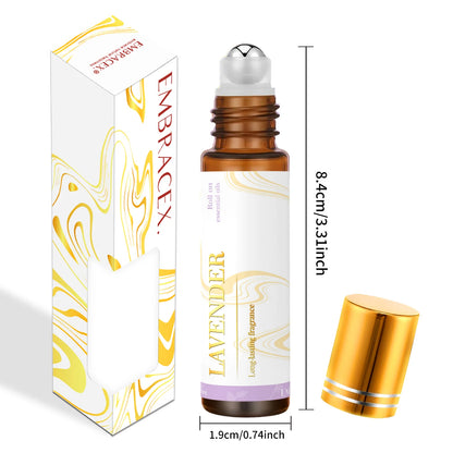 10ml Lavender Roller Essential Oils Women's perfume Massage body oils Skincare Holiday gifts Nail care Moisturizing