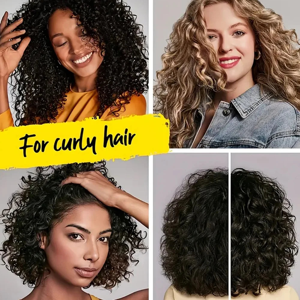Curl Defining Cream for Curly Hair Styling Curling Moisture Lotion Anti Frizzy Bounce Sculpting Boost Hair Conditioner Care100ml