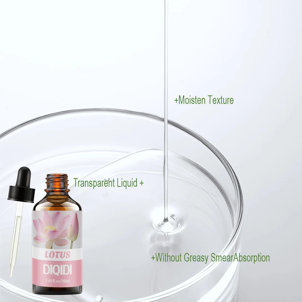 Lotus essential oil, rich in flavor, home aromatherapy essential oil, multifunctional essential oil, bathing, and spa.