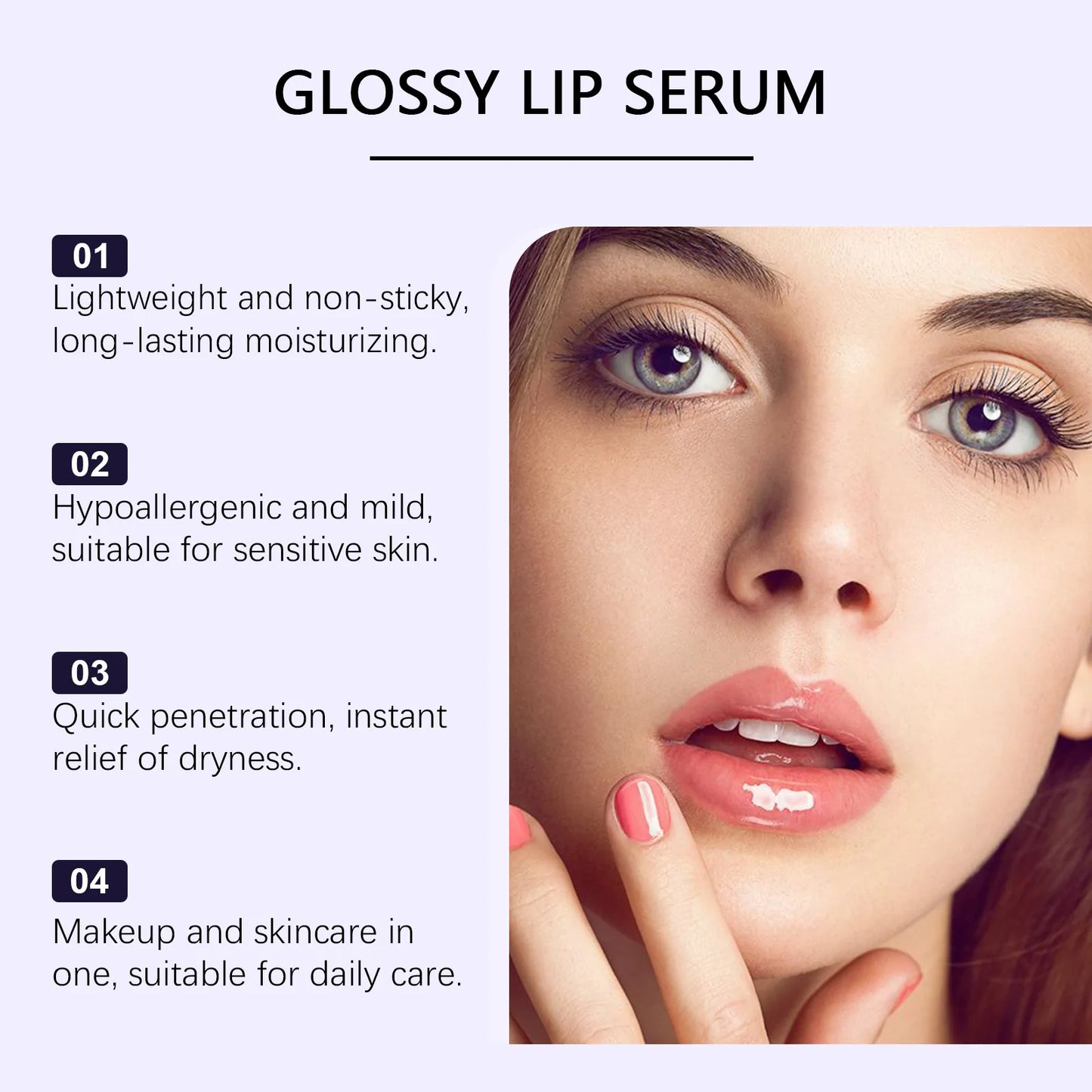 Moisturizing Lip Serum Remove Dark Lips Repair Fine Line Dryness Brighten Lightening Exfoliator Plumper Clear Lip Gloss Essence