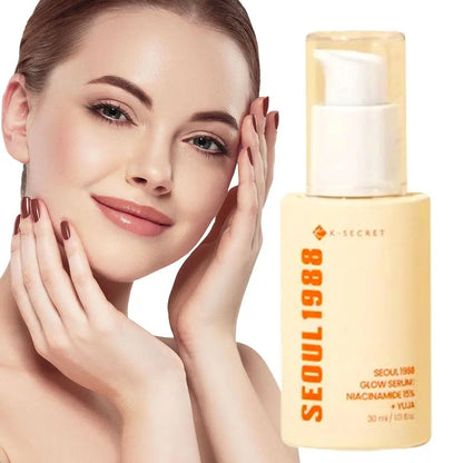 30ml Seoul 1988 K-SECRET Serum 15% Niacinamide Yuja, Hydrating Brightening Glow Facial Skincare Grapefruit Essence