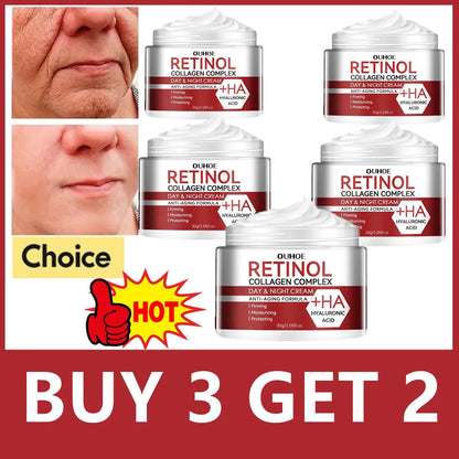 Retinol Face Moisturizing Cream Anti-wrinkle Hydrating Shrink Pores Retinol Cream Fade Fine Lines Skin Care Products For Women