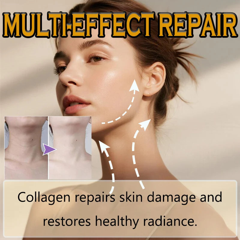 Retinol & Collagen Neck Cream Neck Face Firming Stick with Jojoba Oil Moisturizing Lifting Hyaluronic Acid for All Skin Types