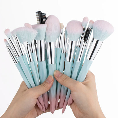 15pcs Premium Makeup Brush Loose Brush Blush Brush Foundation Brush Eyeshadow Eyeliner Brush Full Set Of Professional MakeupTool