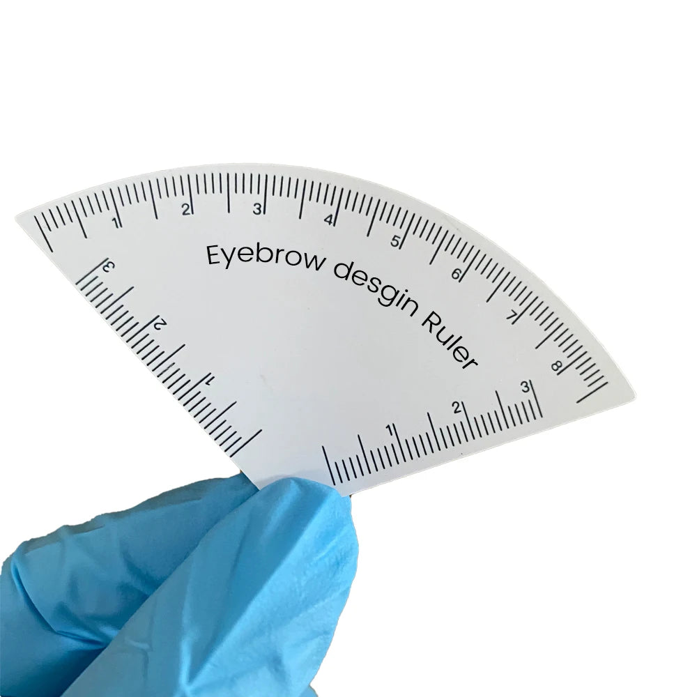 Fast Drawing Eyebrow Desgin Ruler Microblading Mapping Tool Shaping Permanent Makeup Drawing Guide Ruler Tattoo Supplies Reuse