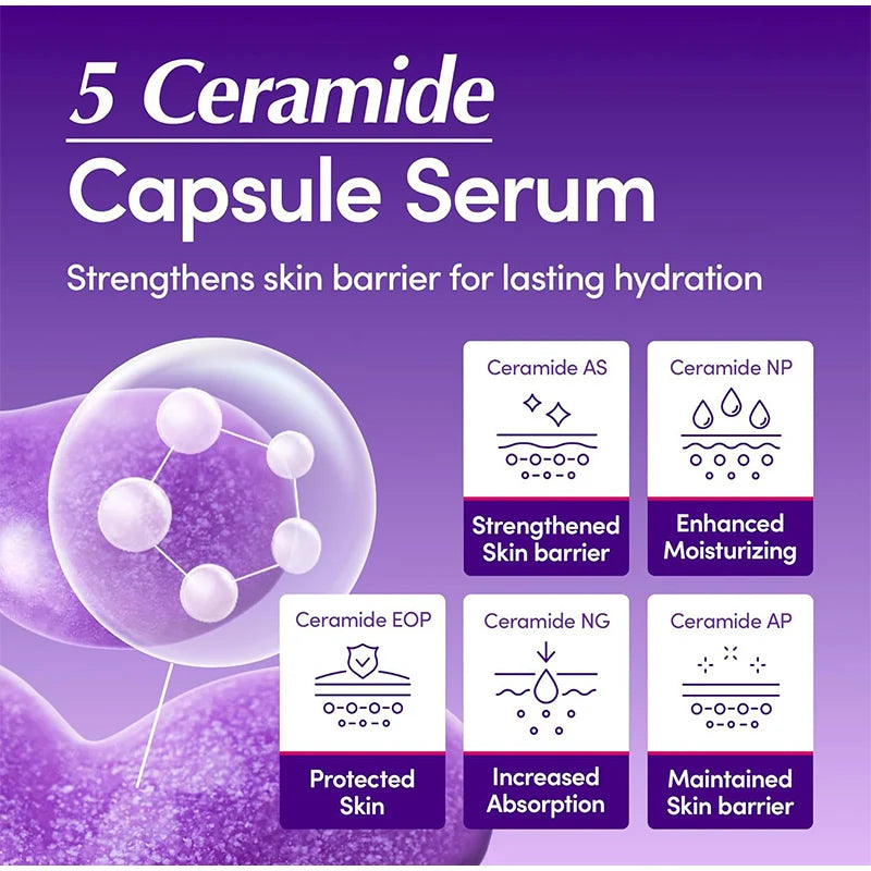 Bakuchiol Vitamin C Plumping Serum,Face Skin Anti-Aging Firming Moisturizing Brightening,Minimize Pore Dark Spot,Korean Skincare