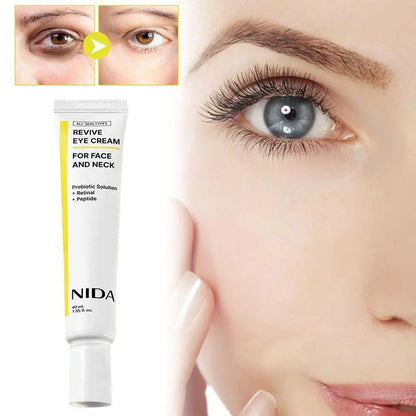 NIDA Peptide Propolis Revitalizing Serum Reduce Dryness Eye Cream Repair Damage Moisturizing Gentle Nourishing Skin Care Cream