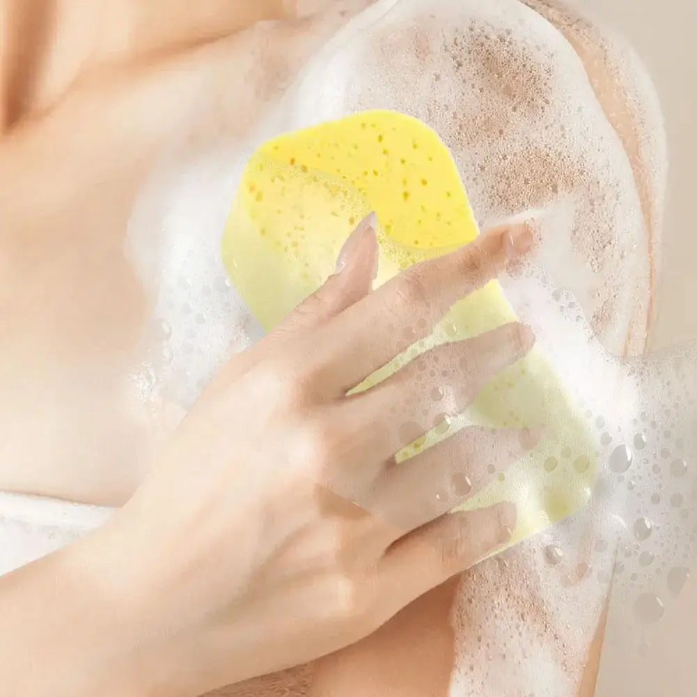 Bath sponge Magic Honeycomb Soft Sponge Deep Cleaning Shower Brush Skin Scrubber Exfoliating Skincare Shower Accessories