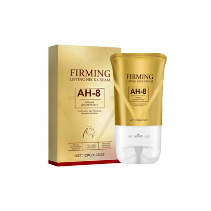 AH-8 Firming Neck Cream Moisturizer Anti Aging Smoothing Wrinkles Electric Massage Polypeptide Eye Cream Eye & Neck Skincare Set