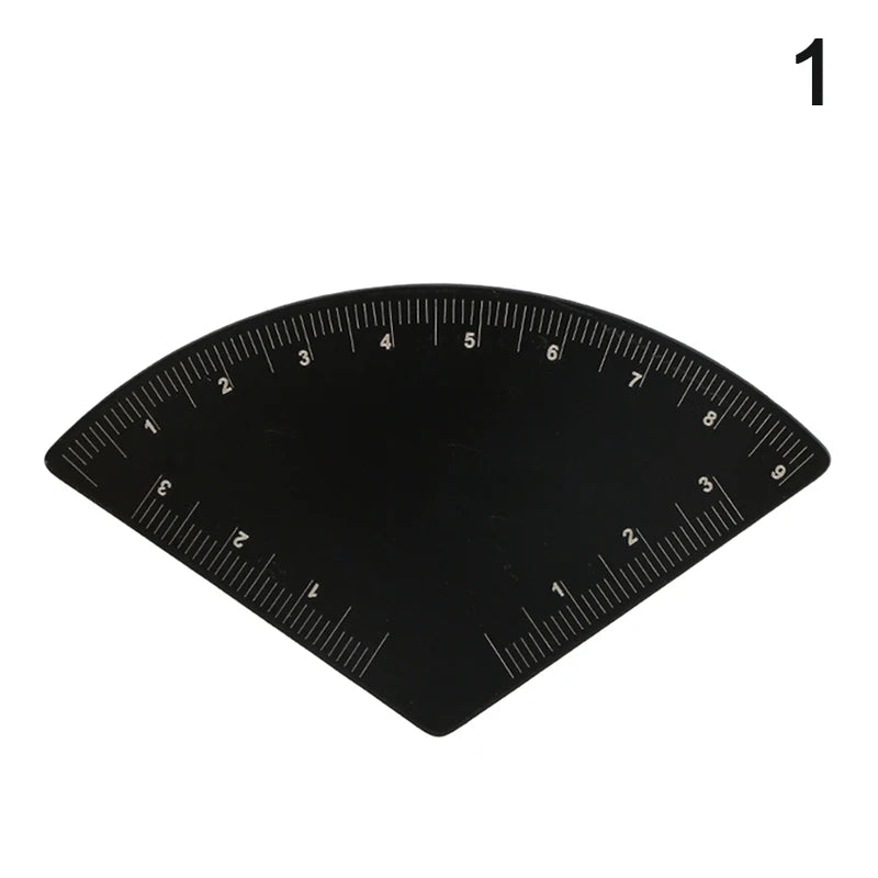 Eyebrow Ruler Microblading Mapping Tool Shaping Permanent Makeup Drawing Guide Ruler Tattoo Aluminum Alloy Fast Drawing Eyebrow