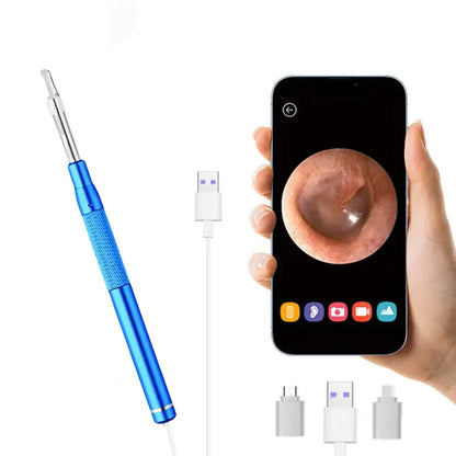 5.5MM HD Visual Ear Endoscope 3in1 USB Otoscope Ear Wax Removal IP67 Endoscope Mini Camera Otoscope Health Care For PC Android