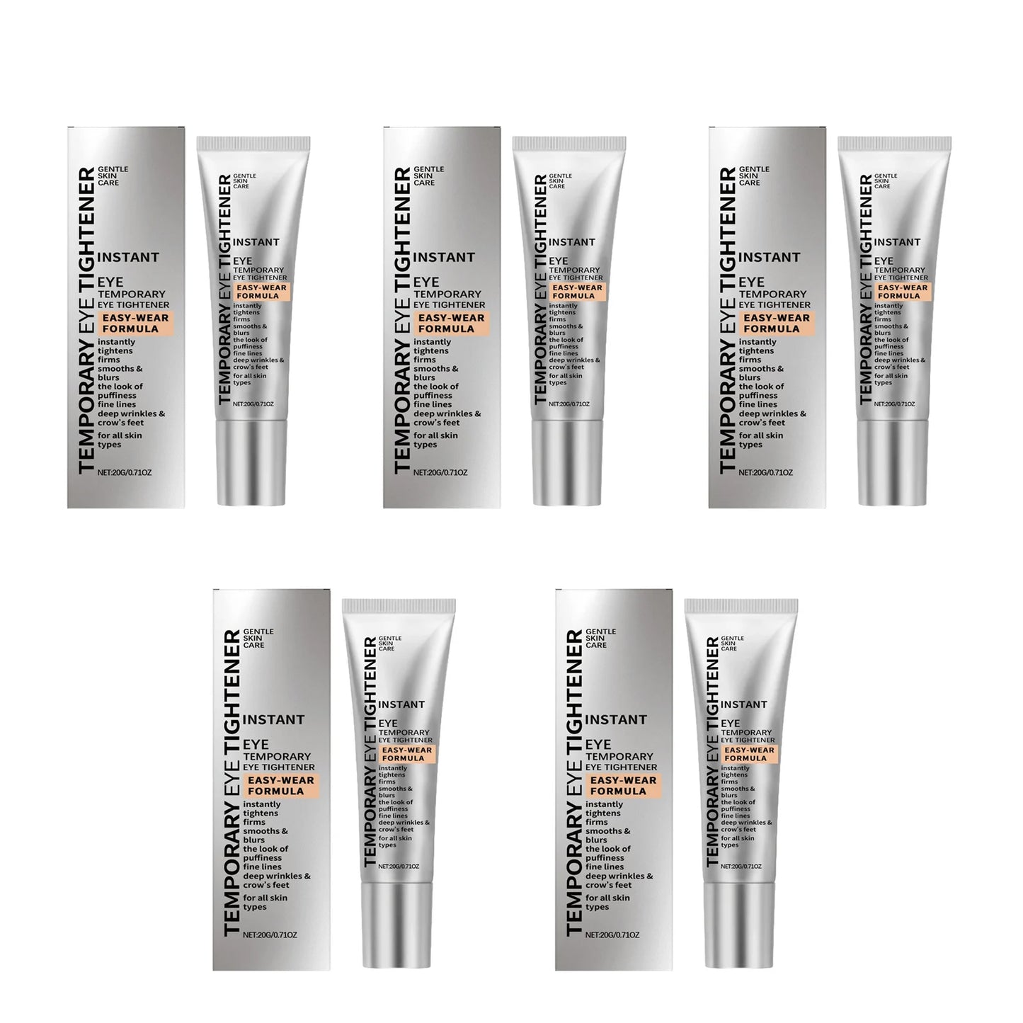 Firm Eye Tightener Cream Remove Dark Circles Eye Bags Anti-Wrinkle Lifting Smoothing Fine Lines Moisturizing Temporary Eye Cream