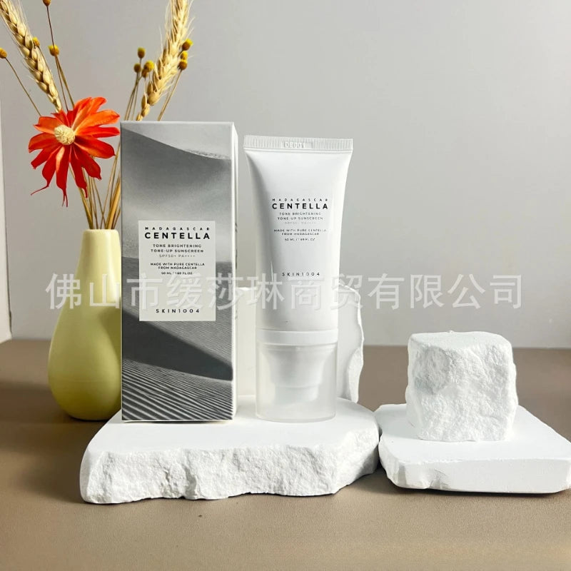 SKIN1004 White Full Series Skin Care Angel Whitening Essence Facial Cleanser Cream Toner Sunscreen Combination Set