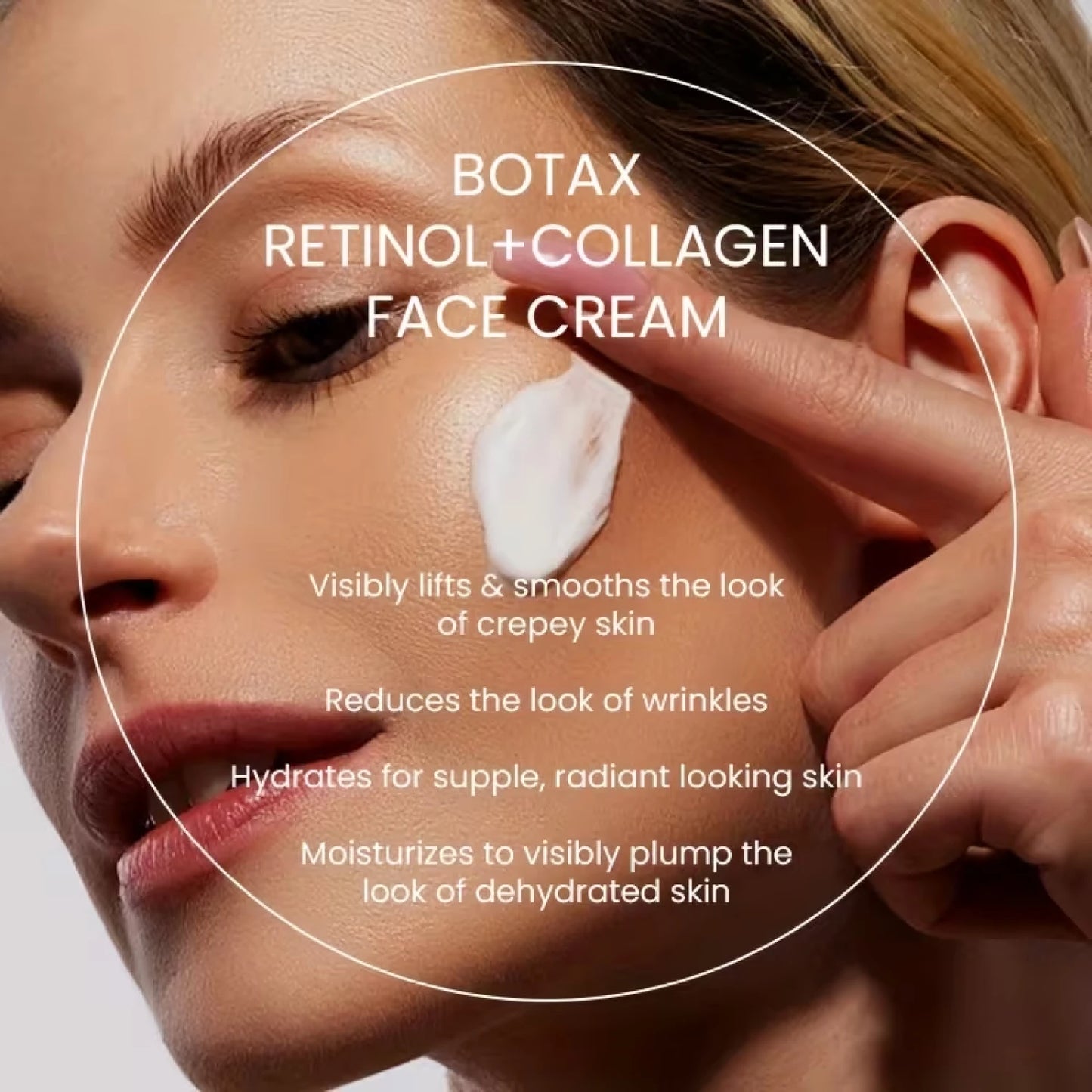 Botax Retinol & Collagen Face Cream for Anti-Aging Skincare, Visibly Firming & Lifting for Radiant Skin.