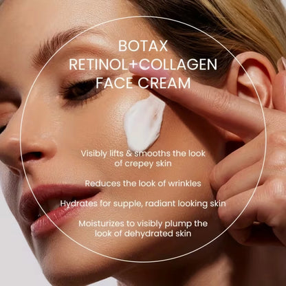 Botax Retinol & Collagen Face Cream for Anti-Aging Skincare, Visibly Firming & Lifting for Radiant Skin.