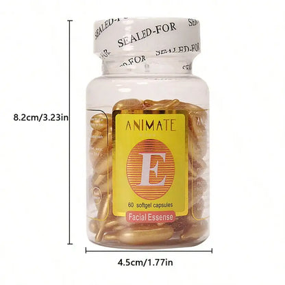 Vitamin E moisturizing essence capsules, tighten the skin, moisturize and moisturize, buy one get one free