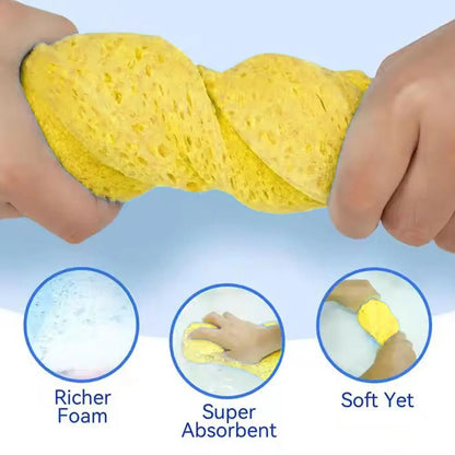 Bath sponge Magic Honeycomb Soft Sponge Deep Cleaning Shower Brush Skin Scrubber Exfoliating Skincare Shower Accessories