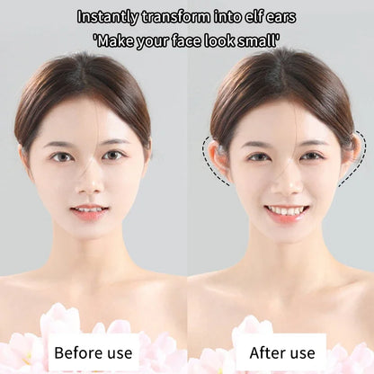 6/12/30Patches Elf Ear Support Stickers Invisible Ear Corrector Earlobe Support Patches Elf Ear Makeup V-Face Stickers Easy Use