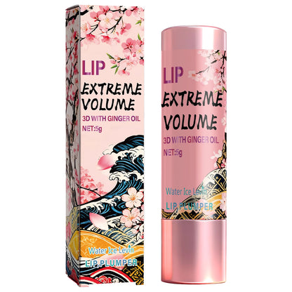 Lip Extreme Volume 3D Cream with Ginger Oil for Plumping & Moisturizing, Day & Night Use, Non-Sticky Smooth Lips.