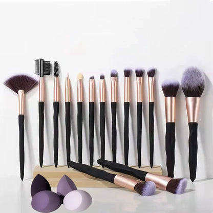15pcs Premium Makeup Brush Loose Brush Blush Brush Foundation Brush Eyeshadow Eyeliner Brush Full Set Of Professional MakeupTool