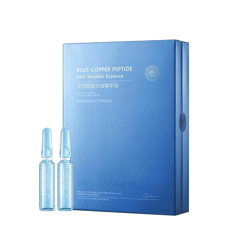 Blue copper peptide Anti-aging Essence Fade Fine Lines Facial Moisturizing brightning Anti Aging Firming Skin Care